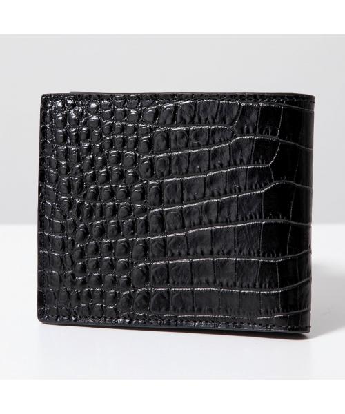 TOM FORD Whitney クロコダイルエンボス レザー ウォレット トムフォード TOM FORD TOM FORD 二つ折り財布 Y0228 LCL239