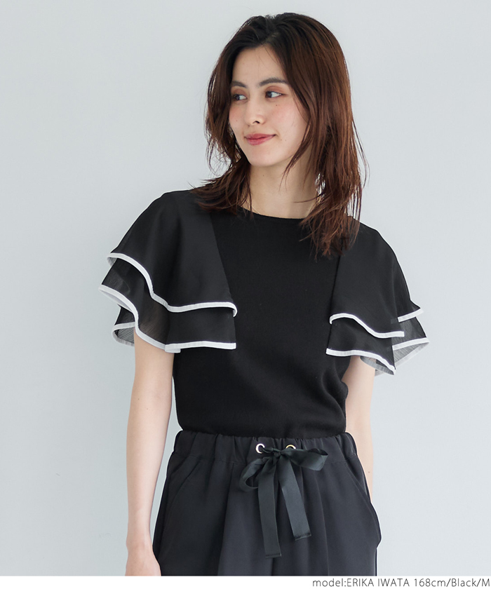 Provador 麻調 フレアシルエットチュニック   Lサイズ Provador ソフトダンボール フレアーラインチュニック 麻布