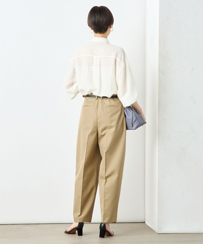 セール】＜飯豊まりえさん着用＞ウォッシャブルツイルワイド