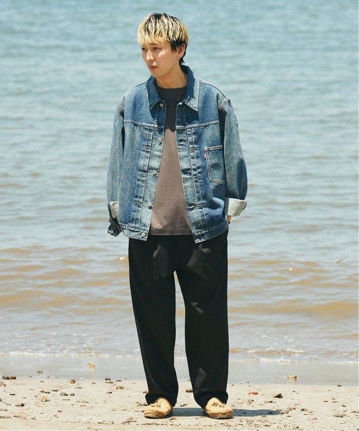 Sサイズ【LEVI’S/リーバイス】別注 1st JKT Selvedge 追加》LEVI'S(R) / リーバイス(R) 別注 1st JKT Selvedge INDIGO