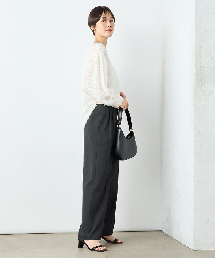セール】＜飯豊まりえさん着用＞ウォッシャブルウエスト折り返し