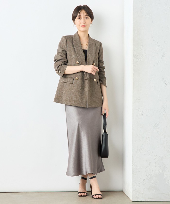 24aw【美品✨】ノーリーズソフィー　シャークダブルジャケット 36 セール 15%OFF】《セットアップ対応》シャークダブルジャケット