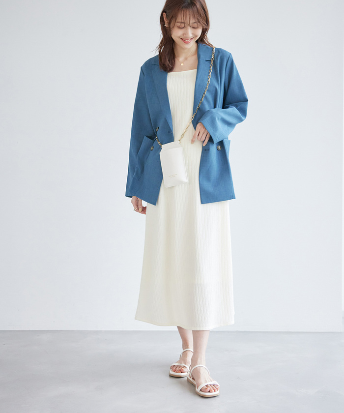 ROPEロペピクニック◆薄軽上品タフタ ポケッタブル ライトダウンジャケット/ベージュL ROPEロペピクニック◇薄軽上品タフタ ポケッタブル リアル ライト