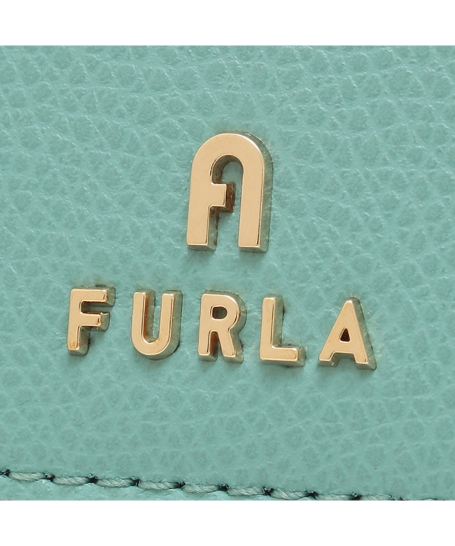フルラ キーケース カメリア ブルー ベージュ レディース FURLA