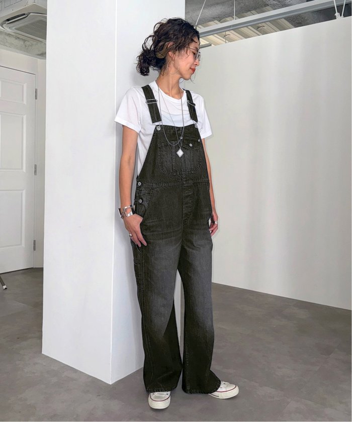 DU JOER デュ ジュール　V NECK SALOPETTE DU JOER デュ ジュール V NECK SALOPETTE（DU JOUR/デュ