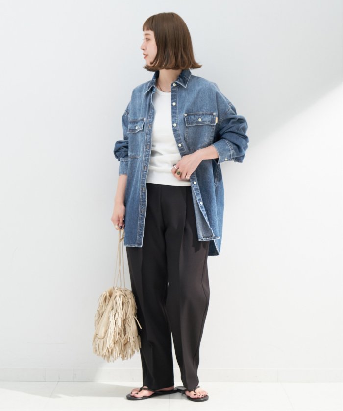 B.C STOCK デュ ジュール UTILITY JEAN SHIRT DU JOUR/デュ ジュール UTILITY JEAN SHIRT(506460420) | ベー