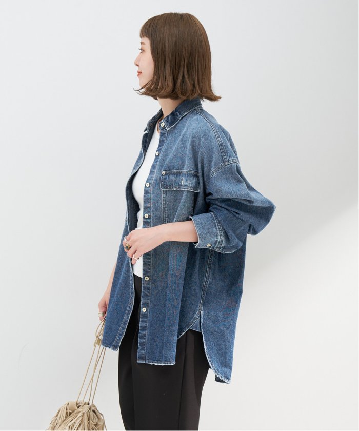 DU JOUR/デュ ジュール UTILITY JEAN SHIRT（シャツ／ブラウス