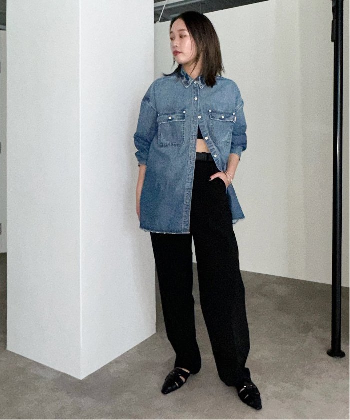 DU JOUR/デュ ジュール UTILITY JEAN SHIRT(506460420) | ベー
