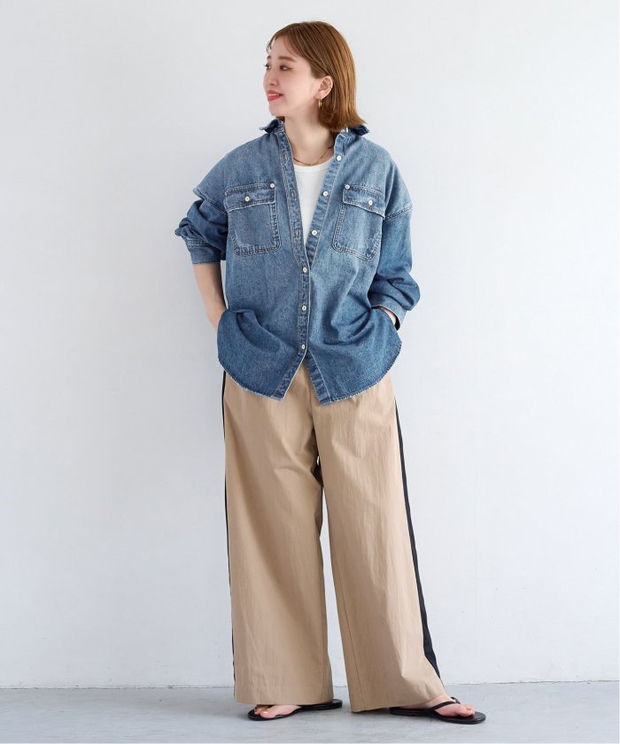 DU JOUR/デュ ジュール UTILITY JEAN SHIRT(506460420) | ベー