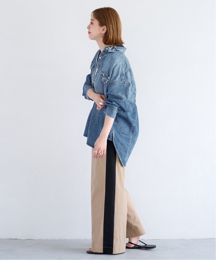 B.C STOCK デュ ジュール UTILITY JEAN SHIRT DU JOUR/デュ ジュール UTILITY JEAN SHIRT(506460420) | ベー