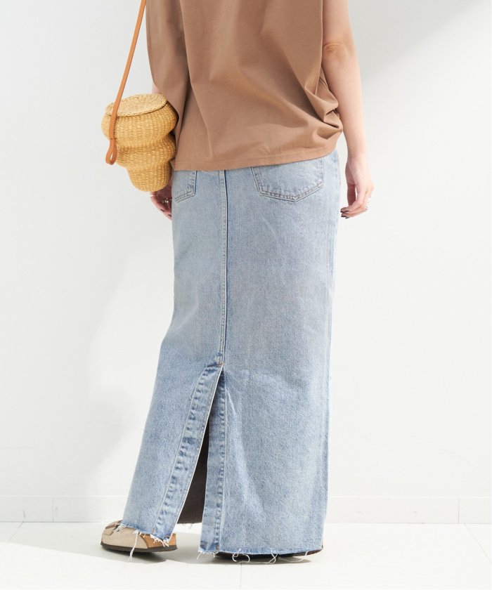DU JOUR/デュ ジュール LEAN FOIL JEAN SKIRT(506460421) | ベー DU JOUR/デュ ジュール LEAN FOIL JEAN SKIRT(506460421) | ベー