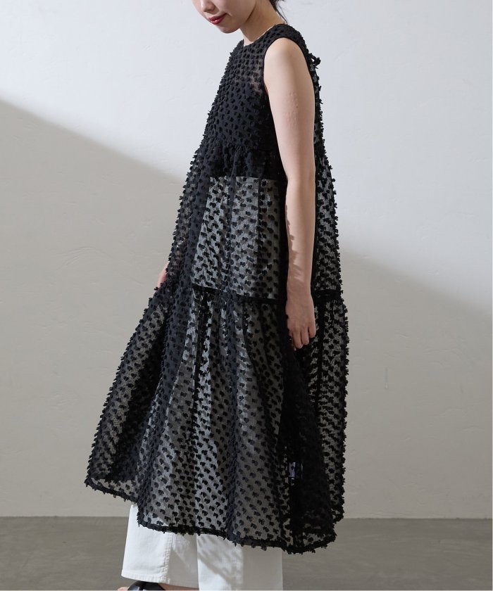 ワンピース IENA TORRAZZO DONNA 2way dot tiered OP 追加》TORRAZZO DONNA/トラッゾドンナ 2way dot tiered OP 6244