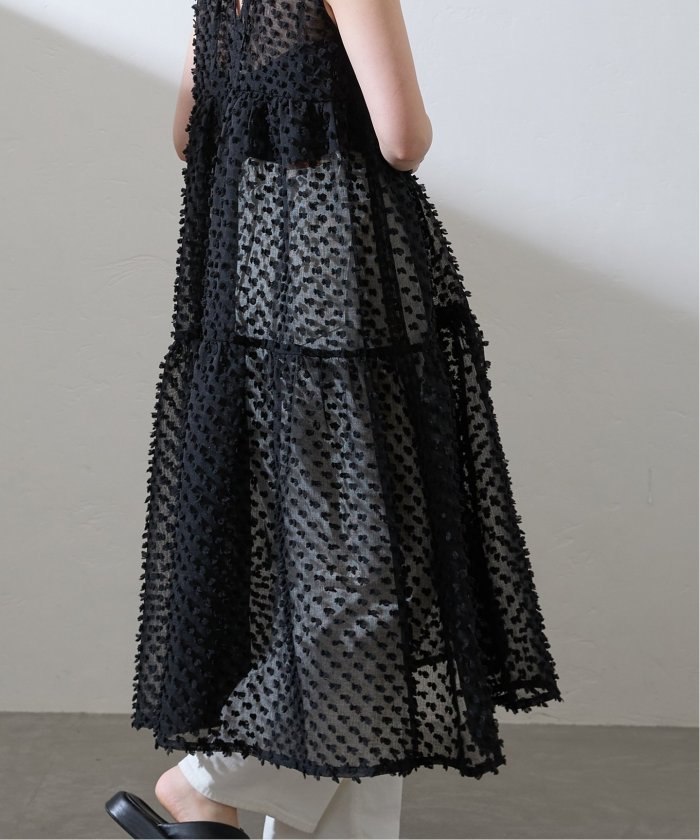 TORRAZZO DONNA/トラッゾドンナ 2way dot tiered OP ワンピース