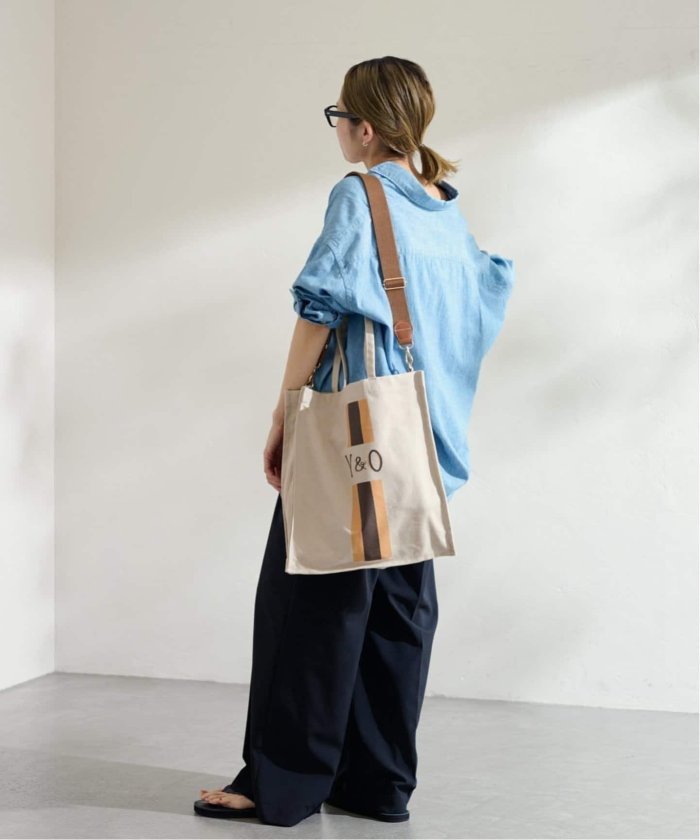 ヤングアンドオルセン　CANVAS POCKET TOTE FRAMeWORK YOUNG&OLSEN FRAMeWORK CANVAS POCKET TOTE