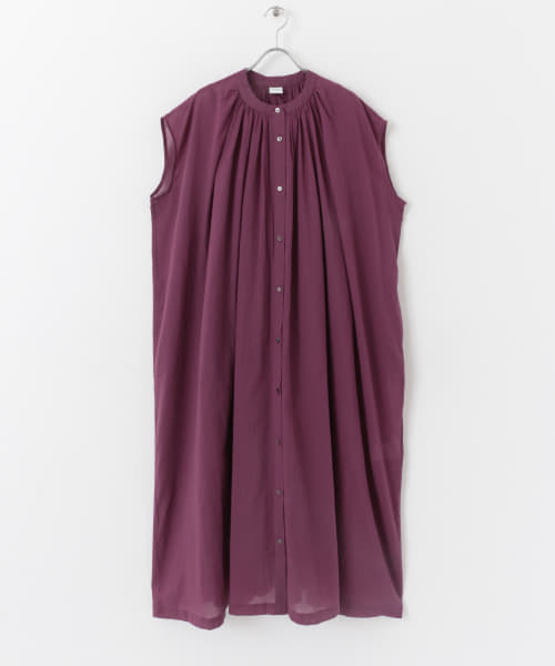 セール 40%OFF】コットンボイルギャザーフレンチワンピース