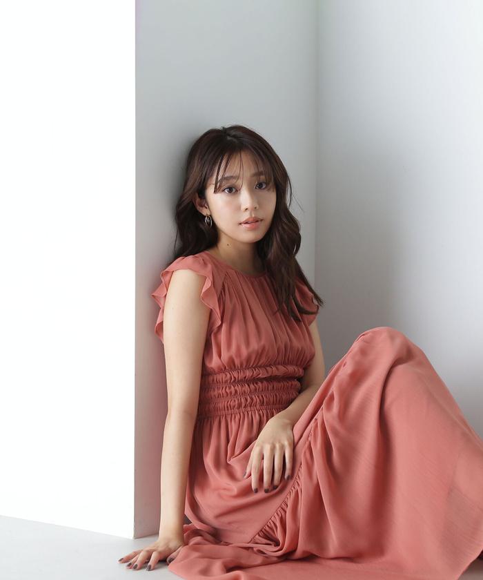 楊柳フリルスリーブワンピース NATURAL BEAUTY BASIC NATURAL BEAUTY BASIC（ナチュラルビューティーベーシック）の