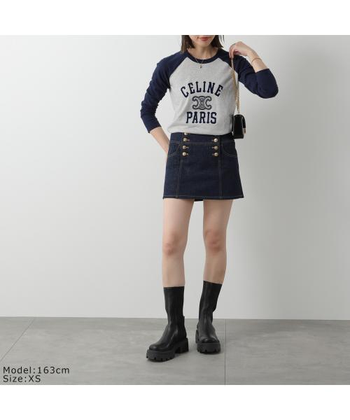 セリーヌ CELINE CELINE 2X04K865W.09SH 長袖 ロンT クルー セリーヌ CELINE CELINE 2X04K865W.09SH 長袖 ロンT クルー