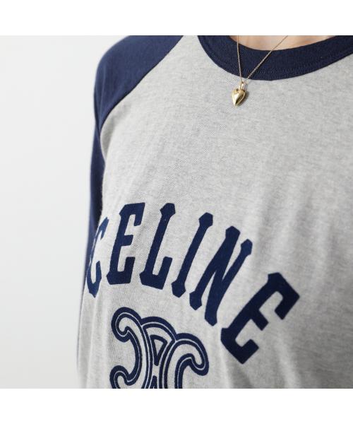セリーヌ CELINE CELINE 2X04K865W.09SH 長袖 ロンT クルー セリーヌ CELINE CELINE 2X04K865W.09SH 長袖 ロンT クルー