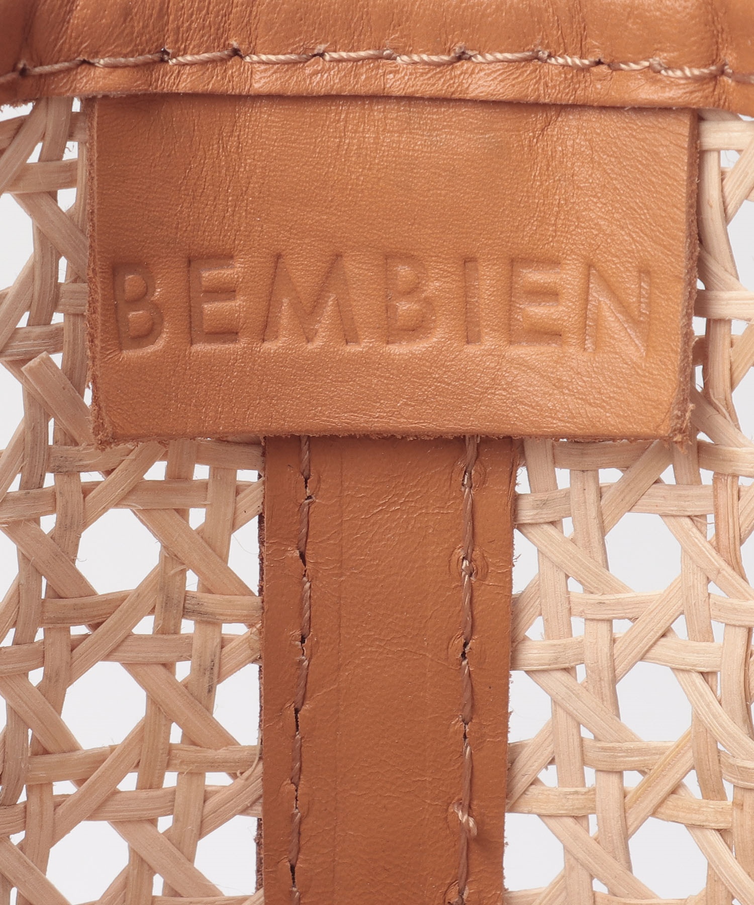 BEMBIEN  ベンビエン　トートバック　カゴバック ベンビエン トートバッグ BEMBIEN JOLENE BAG SMALL Rose Pearl