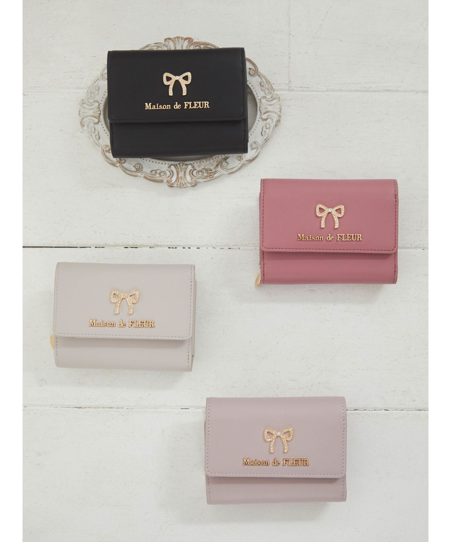 セール】メゾン ド フルール Maison de FLEUR リボンビジュー