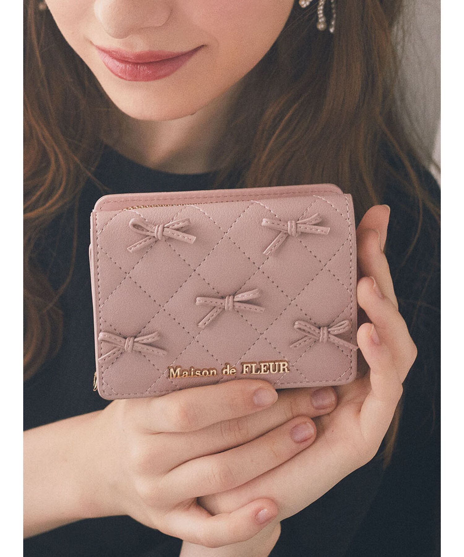 メゾン ド フルール Maison de FLEUR キルティングリボン