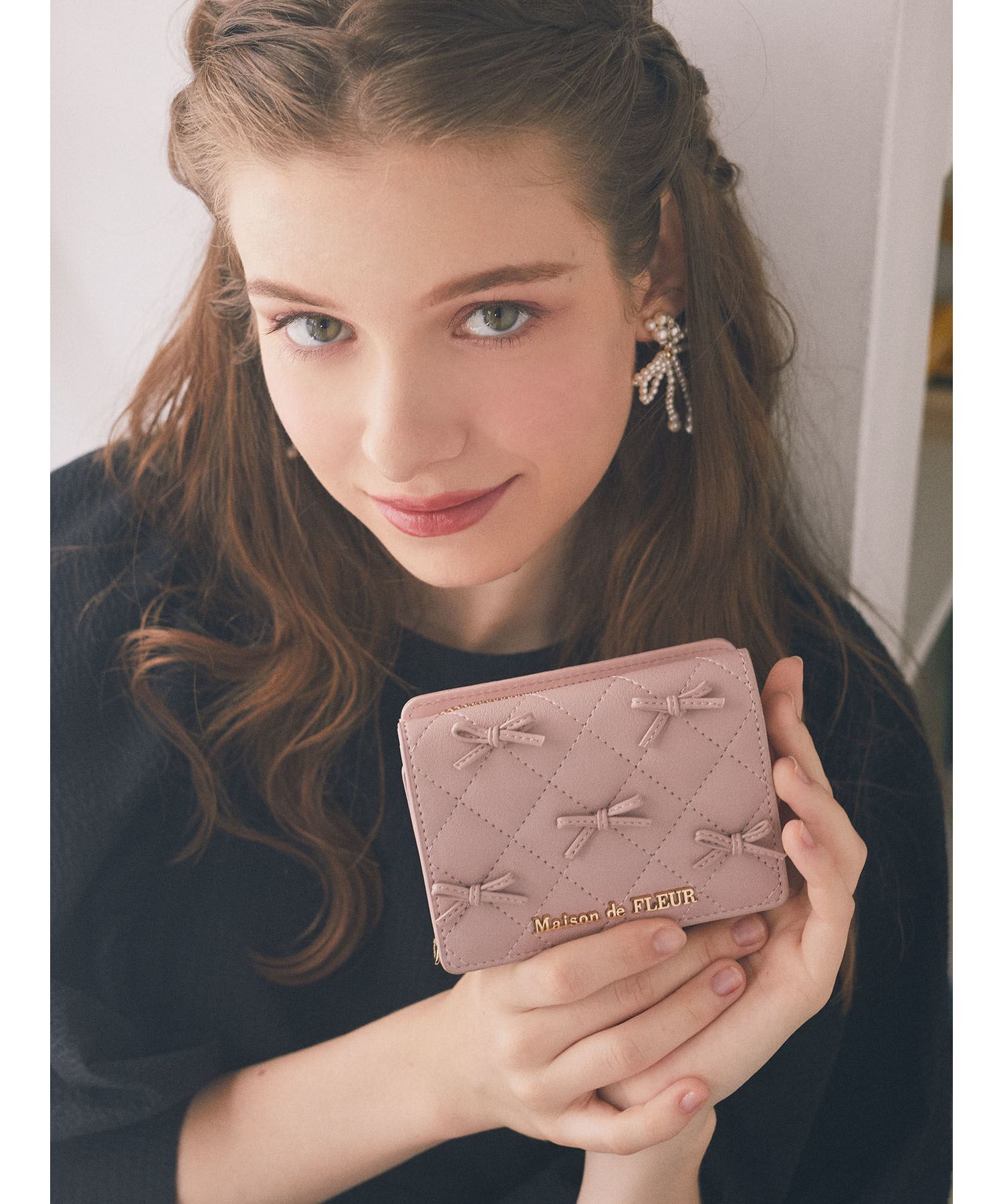 メゾン ド フルール Maison de FLEUR キルティングリボン