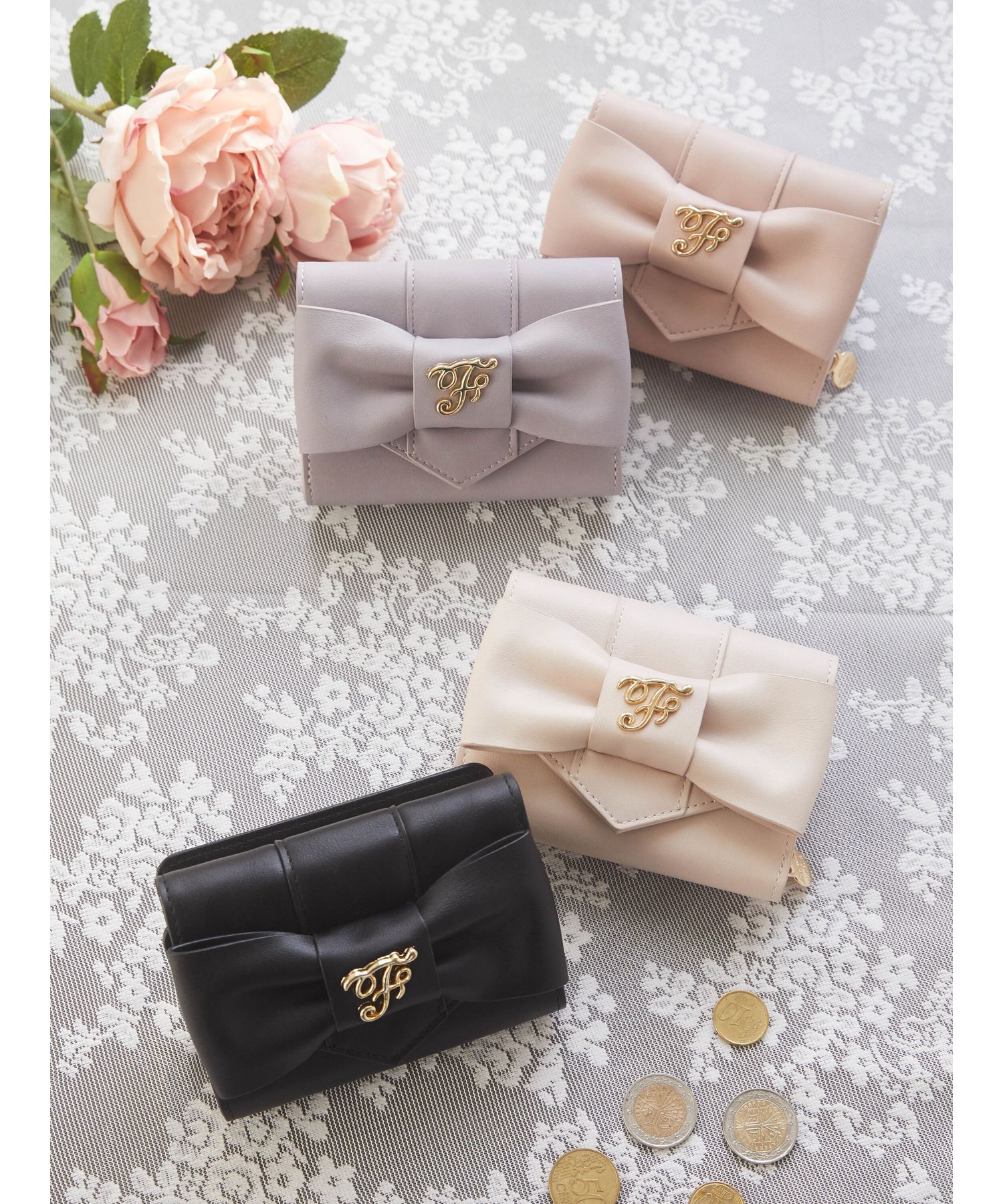 メゾンドフルール　ベルトリボンミニウォレット ベルトリボンミニウォレット（財布）｜Maison de FLEUR