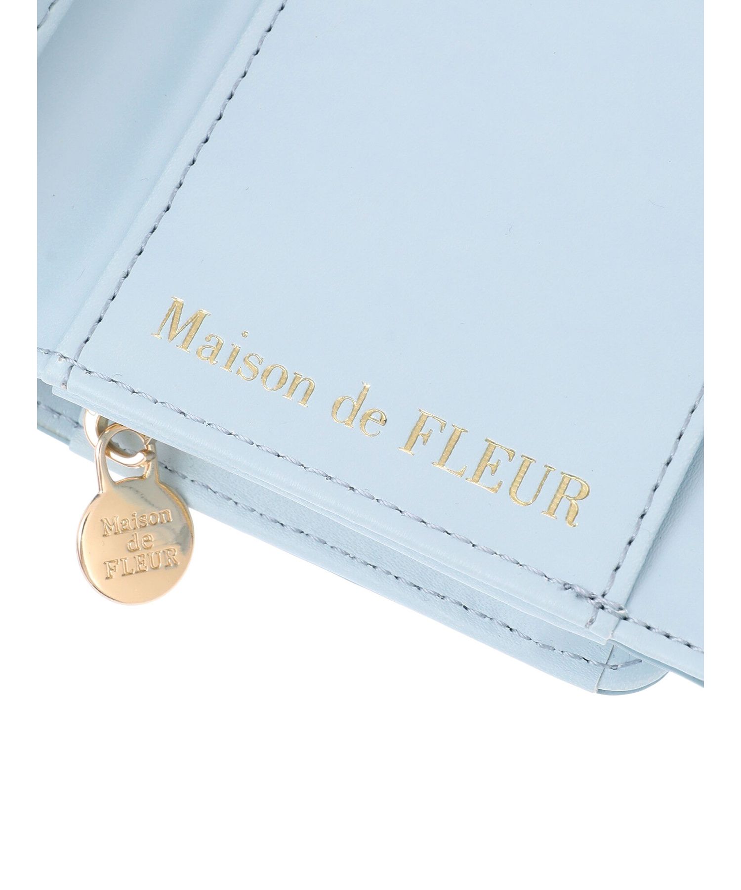 Maison de FLEUR EC限定ベルトリボンミニウォレット メゾフル EC限定ベルトリボンミニウォレット（財布）｜Maison de FLEUR