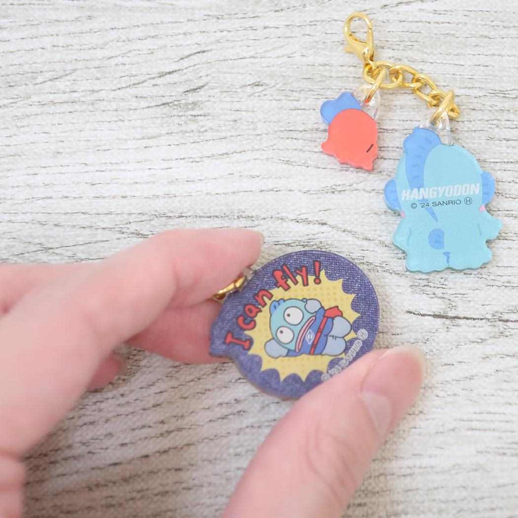 サンリオ ハンギョドン アクリルチャーム サンリオ ヴィンテージレトロ ハンギョドン アクリルチャーム