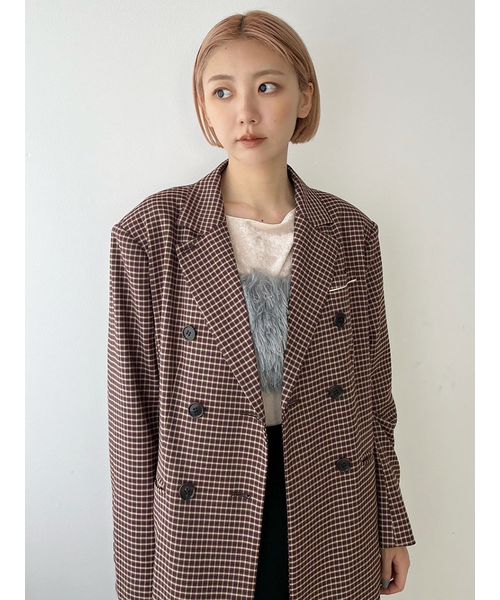 セール 50%OFF】ダブルブレストロングコート(506495969