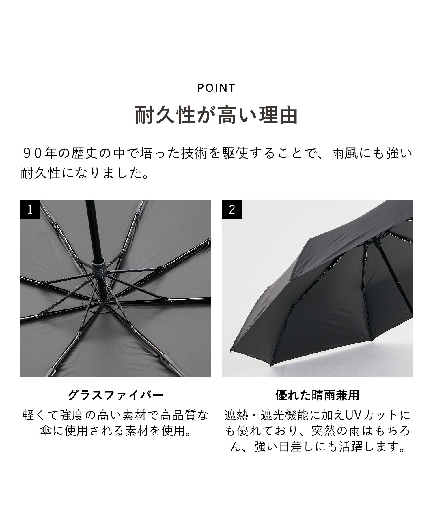 クニルプス Knirps 折りたたみ傘 日傘 メンズ レディース 軽量
