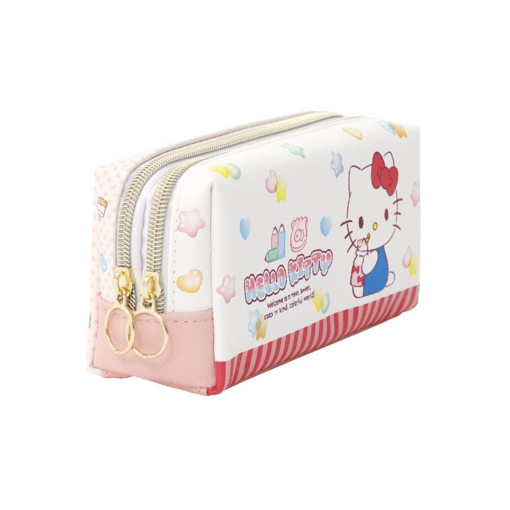 新品未使用 デニムペンポーチ あわわちゃん スイートうさちゃん