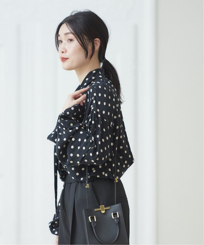 美品⭐︎レサージュ ジャーナルスタンダード ブラウス ドット