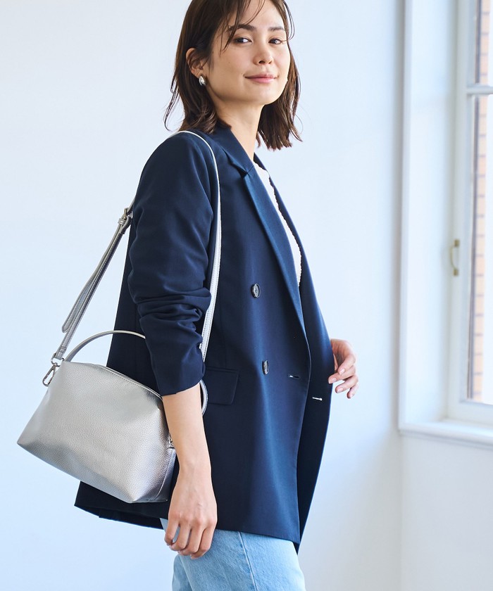 coen 【RONEL】ダブルブレストストレッチテーラードジャケット セール 19%OFF】【RONEL】ダブルブレストストレッチテーラード