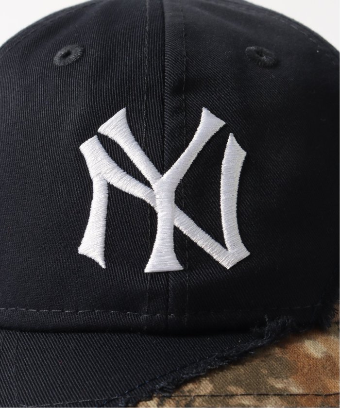 NEW ERA / ニューエラ 別注 DISTRESSED CAMO 920 CP NY Yankees