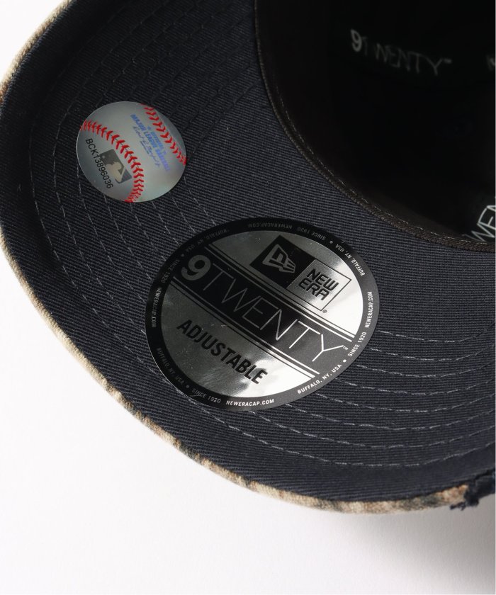 NEW ERA / ニューエラ 別注 DISTRESSED CAMO 920 CP NY Yankees