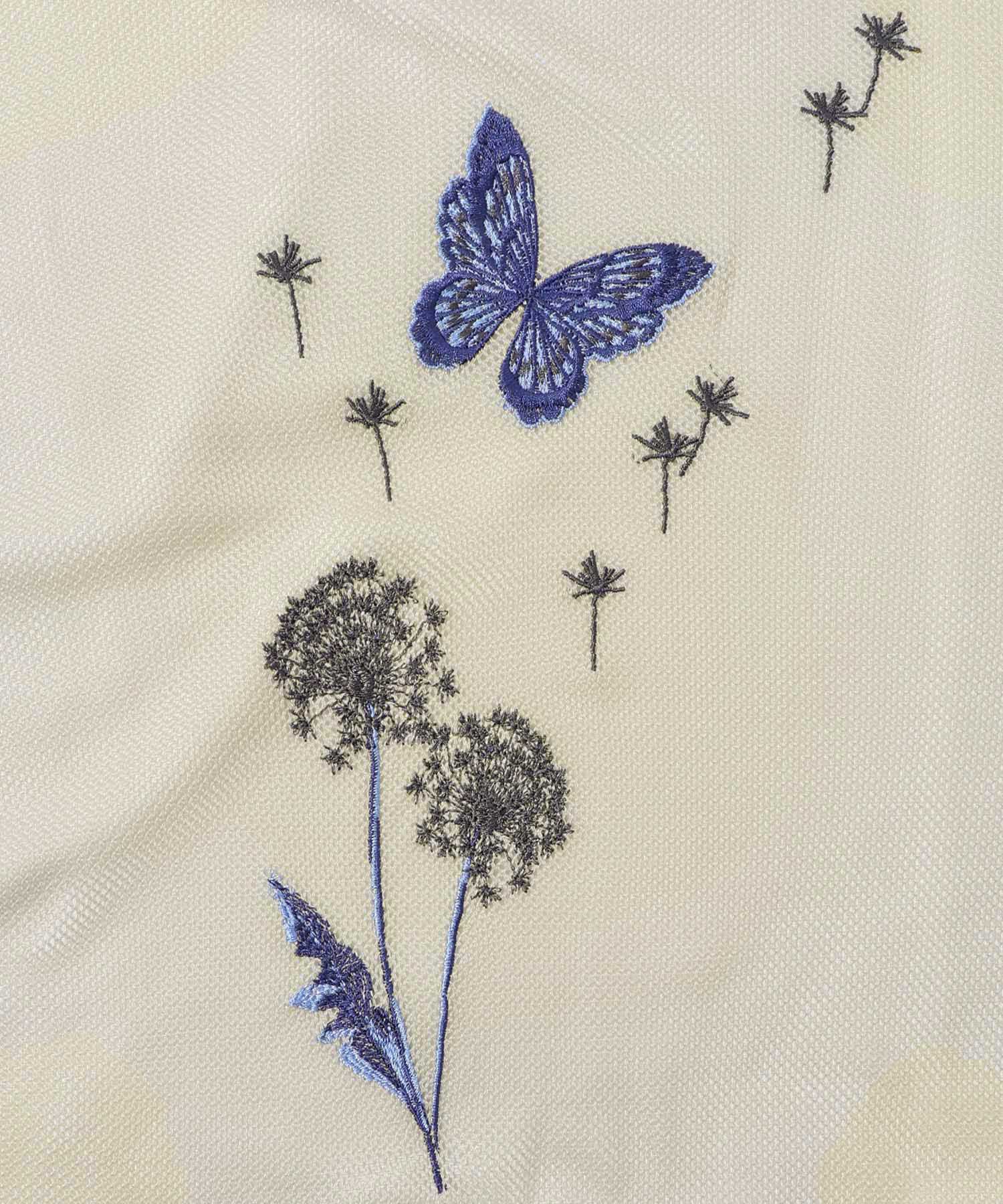 JUN様　　美品　iS ScoLar イズスカラー 蝶刺繍 ウールコート M JUN様 美品 iS ScoLar イズスカラー 蝶刺繍 ウールコート M