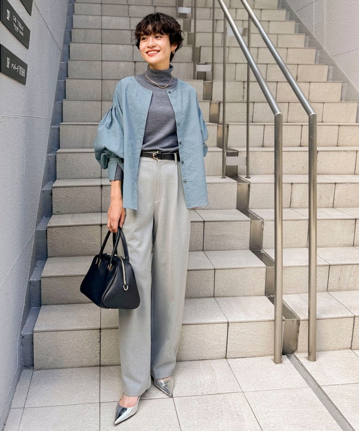 NOLLYS ノーリーズ　ヘアリーストレッチはおり NOLLEY'S（ノーリーズ）の「ヘアリーストレッチはおり