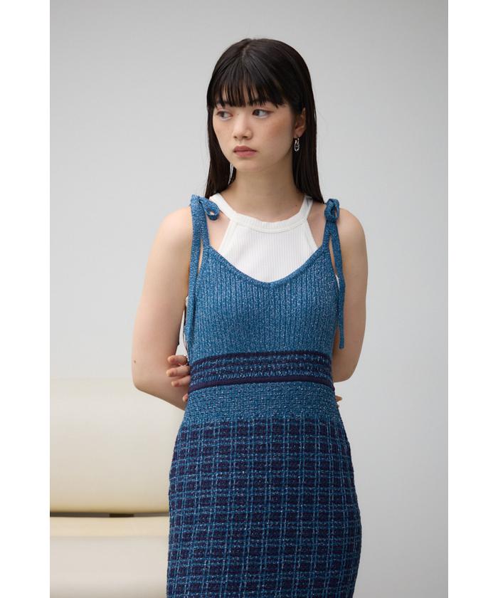 【海外限定】GinaBacconi ワンピース☆Blue Eva Marie Collarles Aqua Blu - Raven Nicola DD/E Cup Belted One Piece - Black