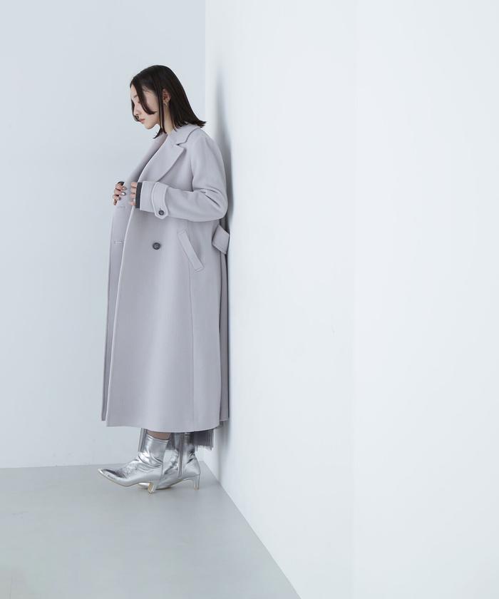 ビックカラーダブルチェスターコート セール】ビッグカラーダブルチェスターコート 24AW(506514591