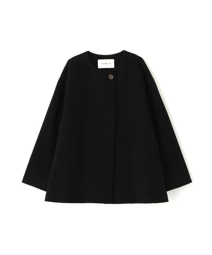 カシミヤブレンドハーフコート 24AW(506514594) | ナチュラル