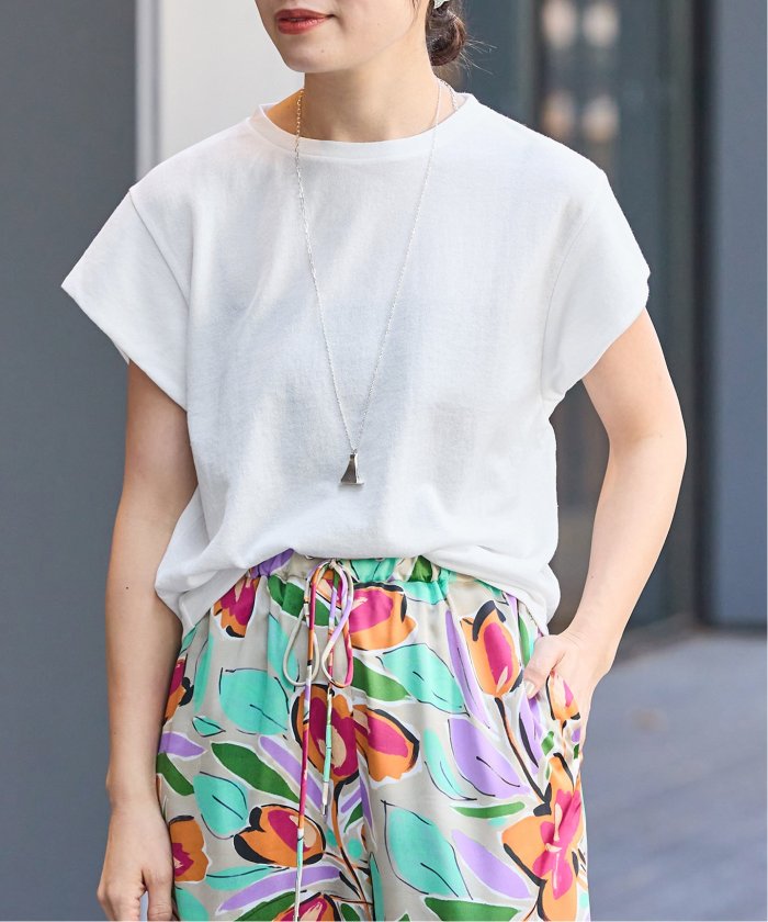シアーミニ裏毛Tシャツ(506516351) | イエナ(IENA) - d fashion