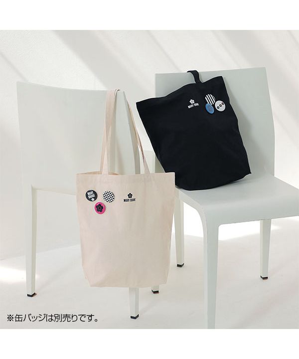マリークワント MARY QUANT ミニロゴキャンバス トート