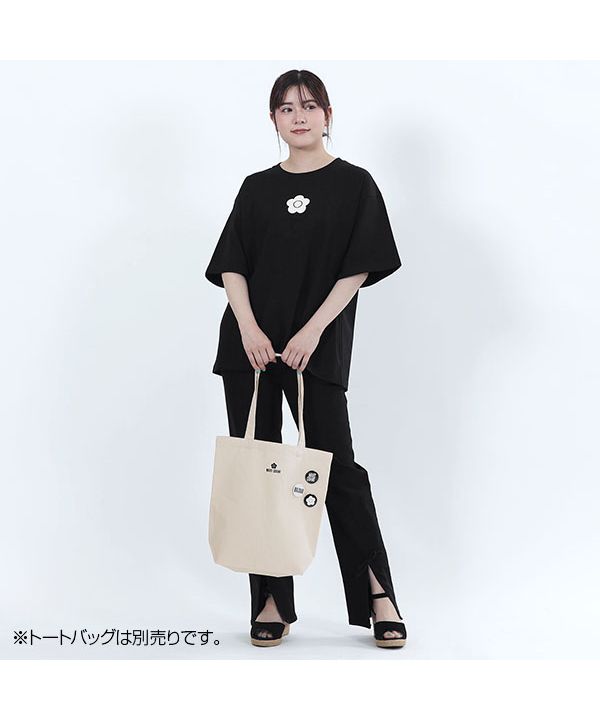マリークワント　新作　店頭完売カラー　MQロゴプリントブラックトップス MARY QUANT ONLINE SHOP｜マリークヮントオンラインショップ