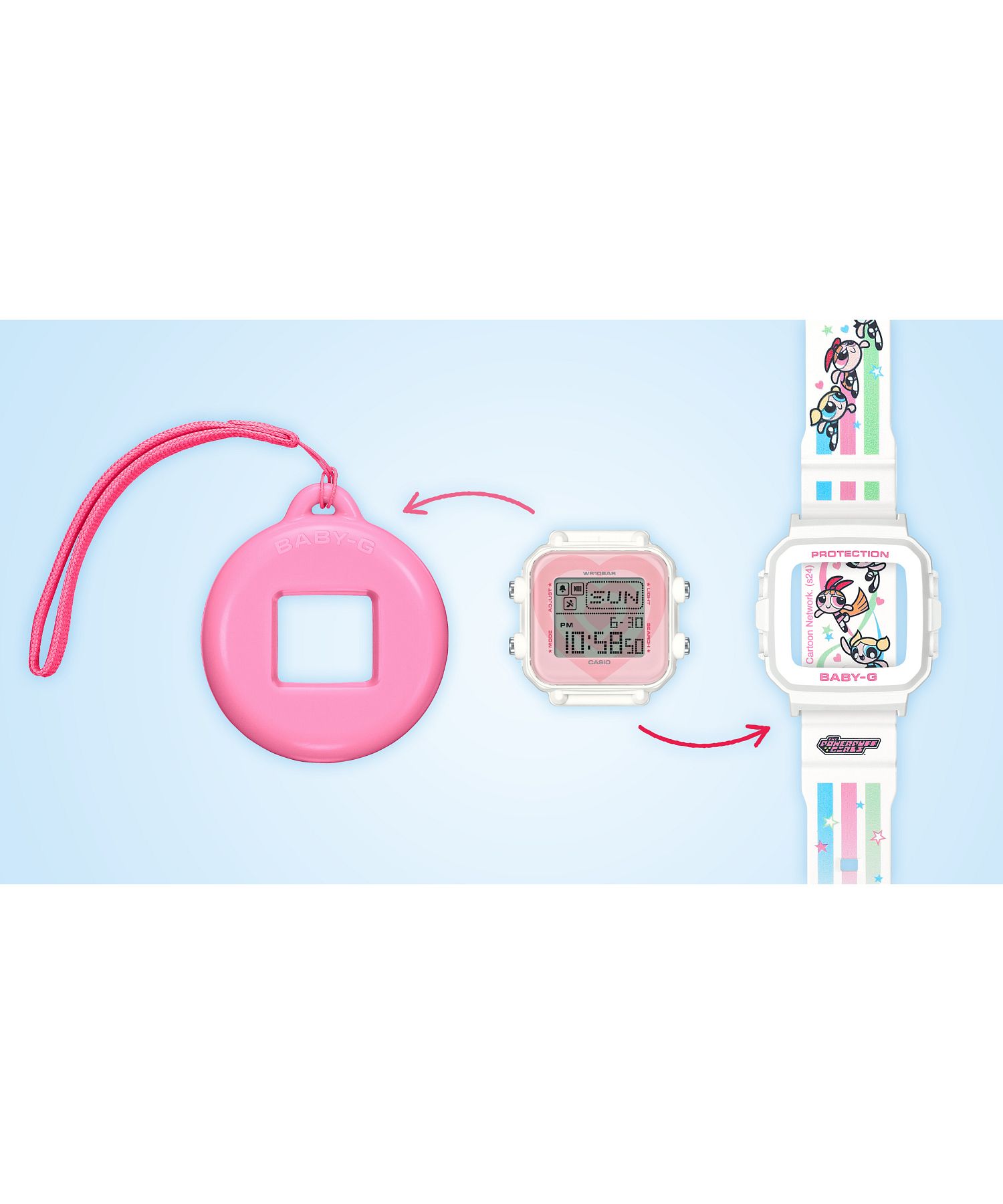 BABY－G/BGDー10KPPー7JR CASIOカシオ BABYーG 腕時計パワー