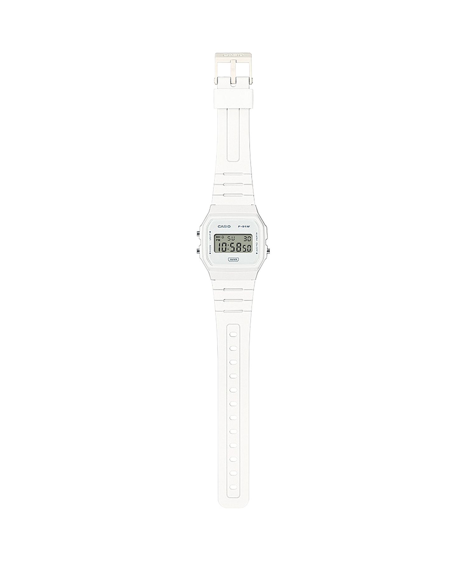 F－91WB－7AJF CASIO カシオ クラシック ホワイト 白 シンプル メンズ レディース 軽量 シンプル(506516955) | CASIO (CASIO) - d fashion