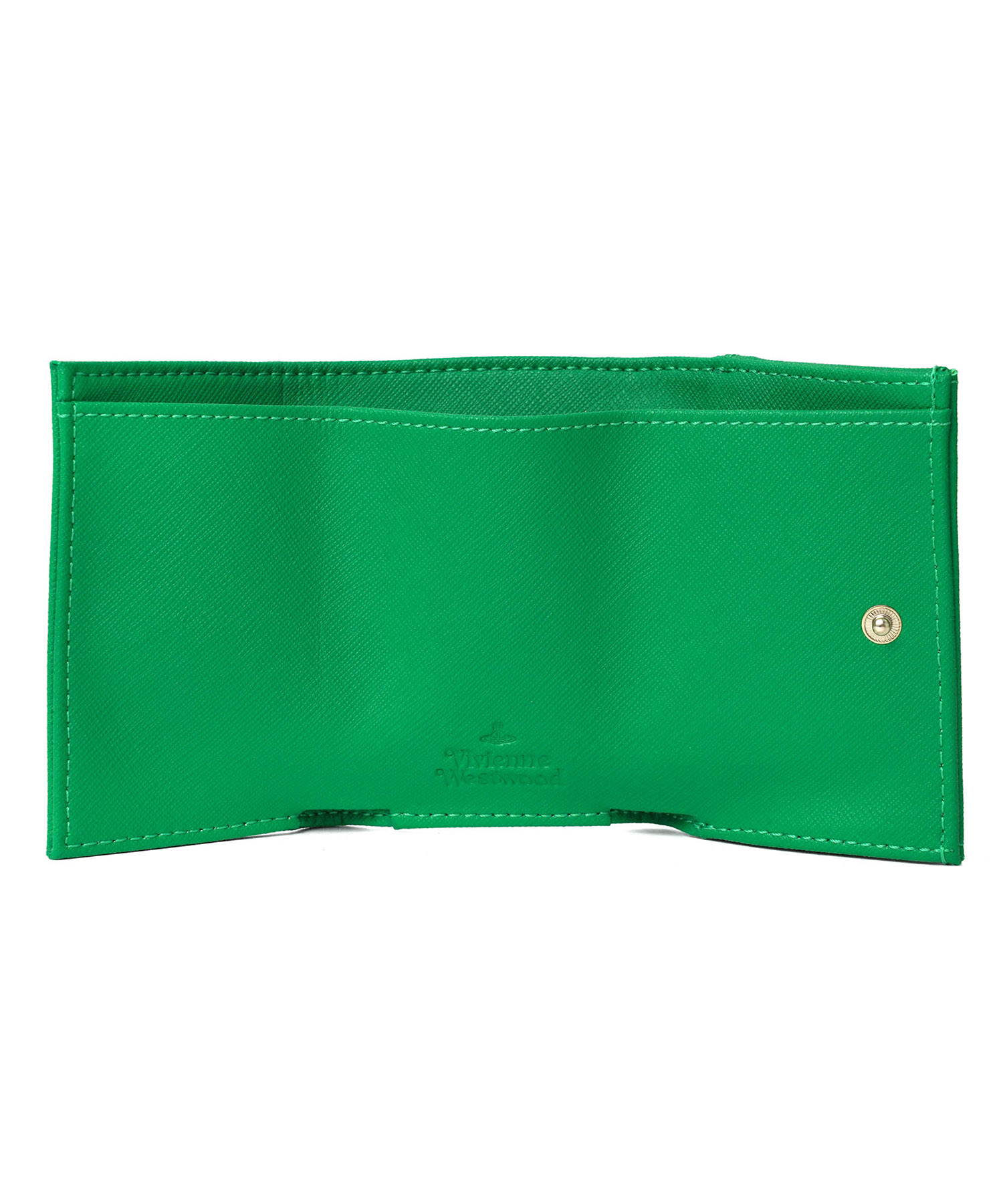 Vivienne Westwood 緑色 三つ折り財布 (Vivienne Westwood 3 Vivienne Westwood 緑色 三つ折り財布 (Vivienne Westwood 3
