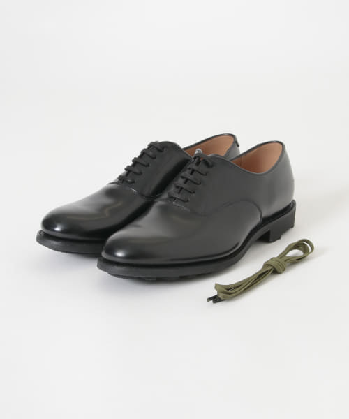 【メール便送料無料対応可】 別注』Sanders×URBAN RESEARCH Military Oxford Plain(506521515 靴