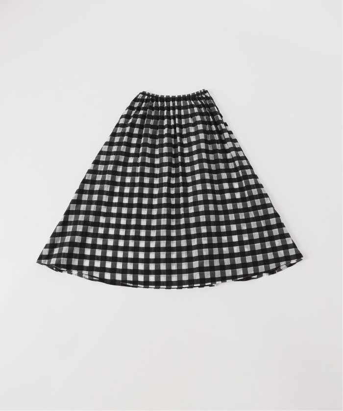 Spick and Span シアーギンガムチェックスカート