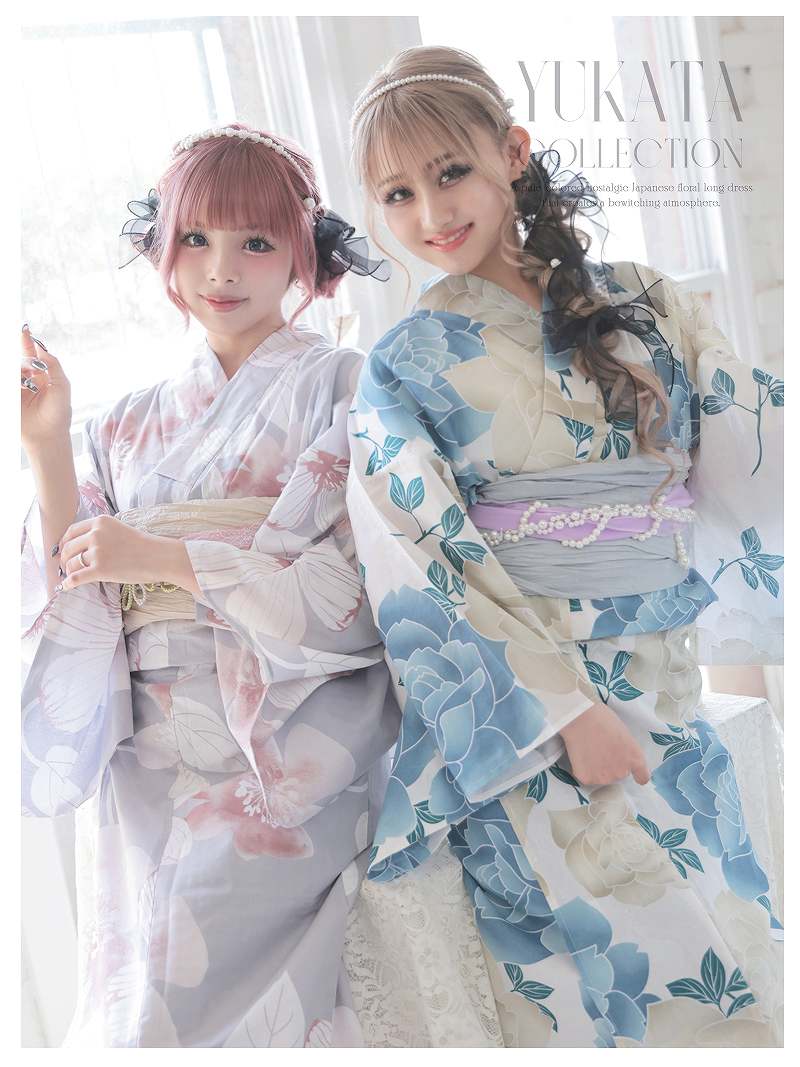 量産型 和ロリ 浴衣ドレス